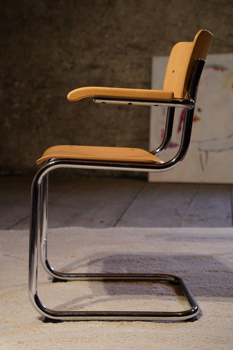 THONET - S 43 F - Sedia a sbalzo - Design classico di Mart Stam - Image 3