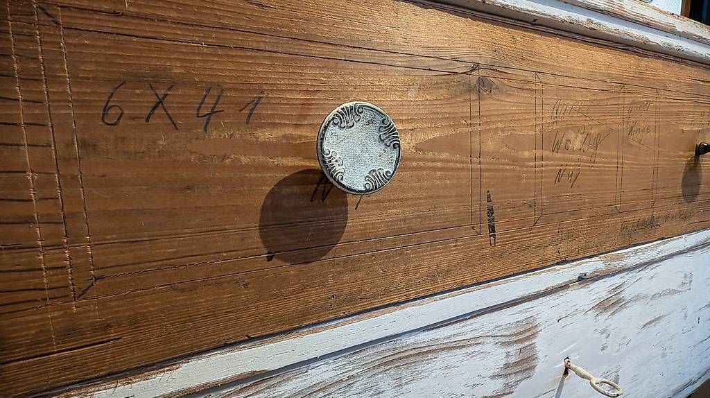 Comodino antico in stile Shabby Chic, vintage - Image 3