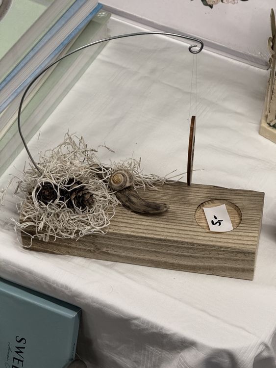 Unik design with crib and pegs, handwork - Image 2