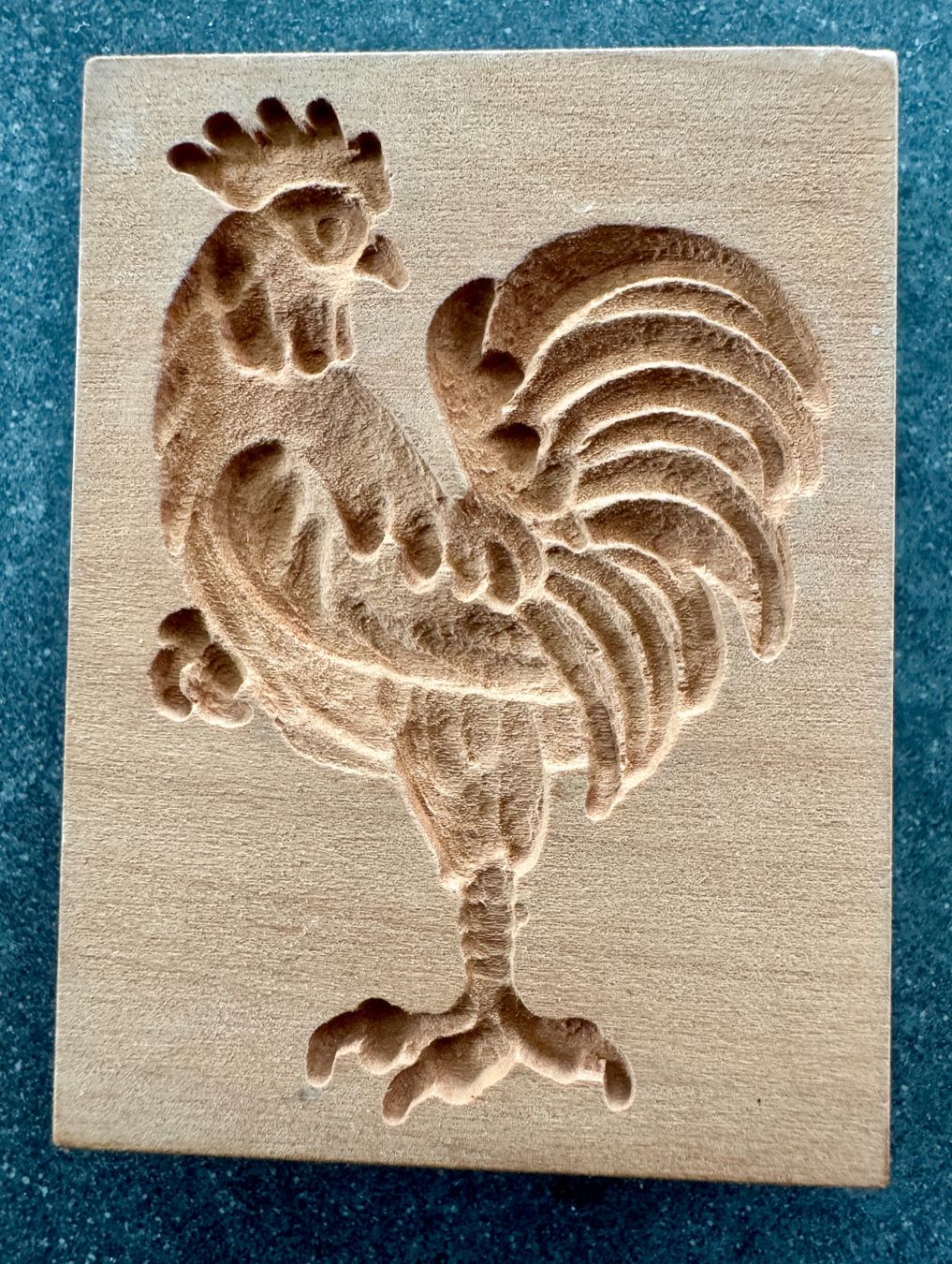 Modello di pasticceria Modello di panificazione Modello Änis Modello di pollo Gallo Legno - Image 1