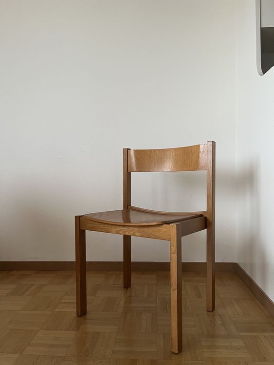 4 sedie in legno