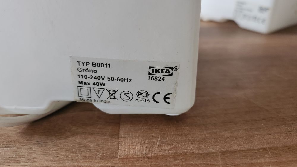 IKEA Grönö lampa da tavolo, 2 pezzi incl. lampadina - Image 2