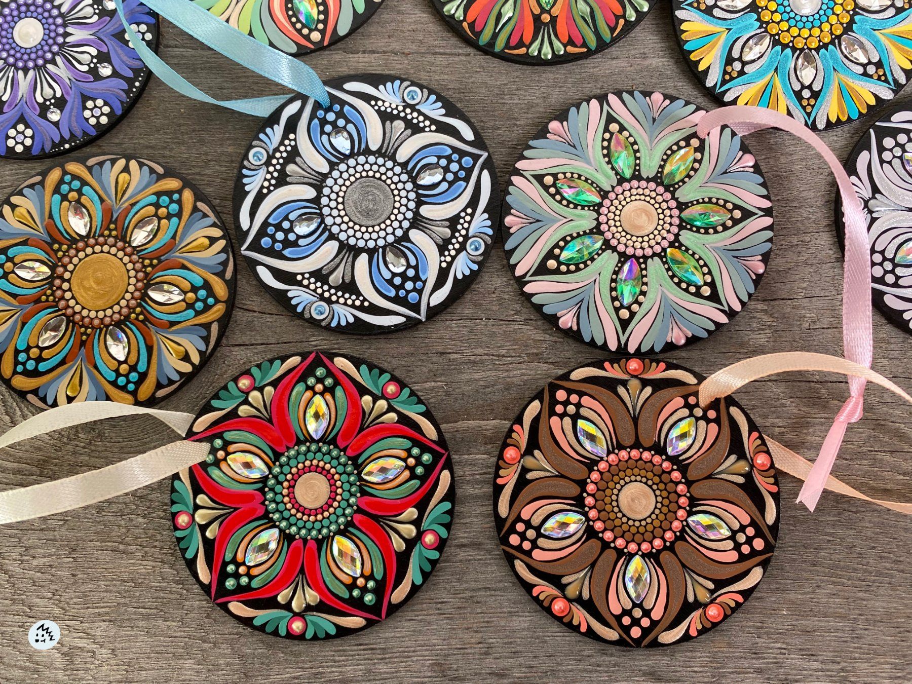 Mandala, regalo di ringraziamento, decorazione, ornamento di Natale - Image 3