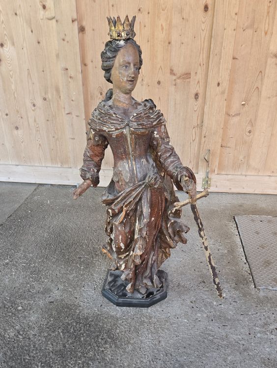 Grande scultura classica Santa Caterina d'Alessandria