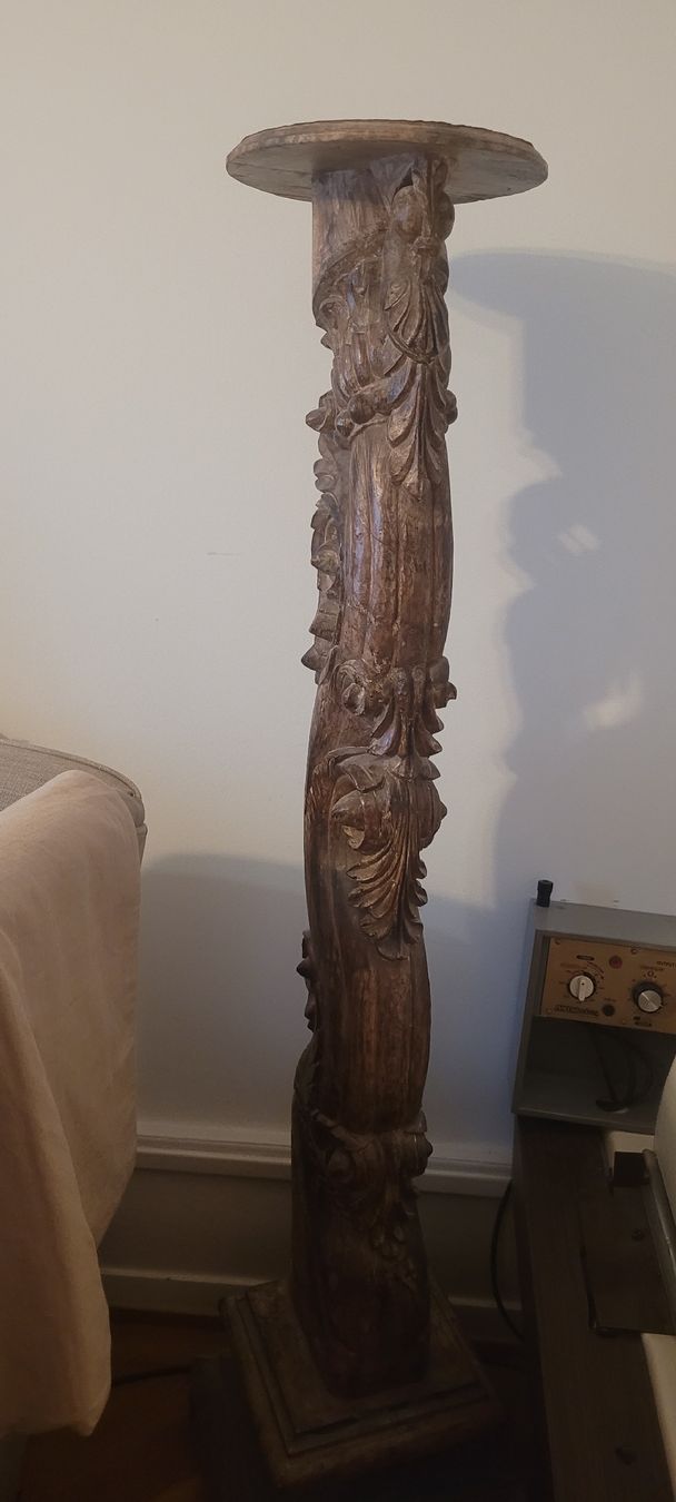 candelabro collone in legno - Image 3