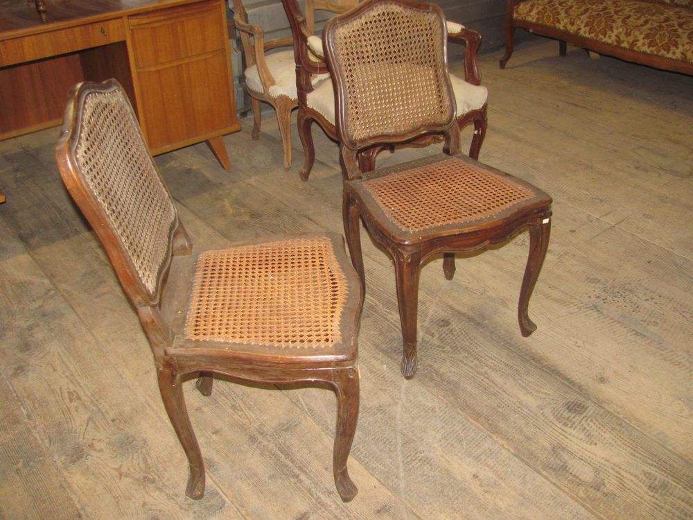 2x sedia - rete di rattan viennese OK LIQ - Image 2