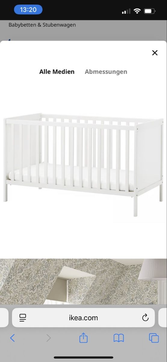 Culla Ikea Sundvik, smontabile - Image 1