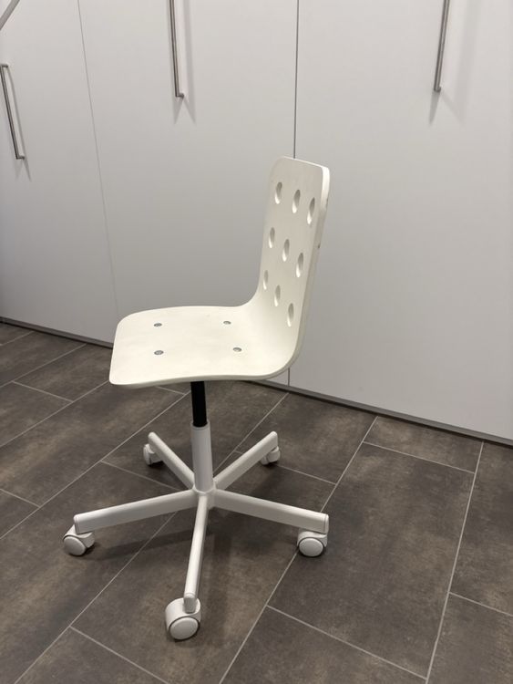 Sedia da ufficio per bambini IKEA bianca
