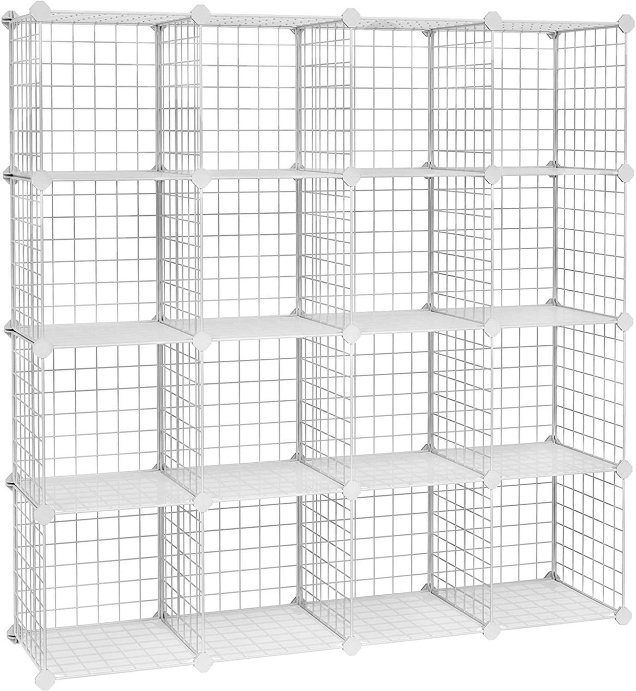Regolatore di scaffale Regolatore di scaffale in metallo 16 cubi - Image 1