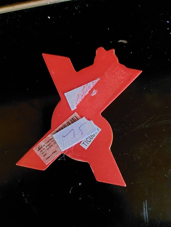 Lettere in legno di Sevi: "X" - Image 2