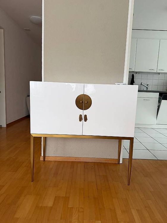 Comodino Bianco Asiatico