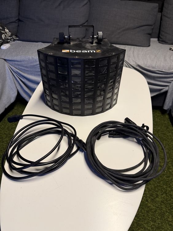 Beamz LED Multi Radiant 5x3W RGBWA Lampe + XLR cavo Top!