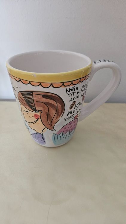 Tazza da tè trilingue (FR/DE/IT) marca Blond