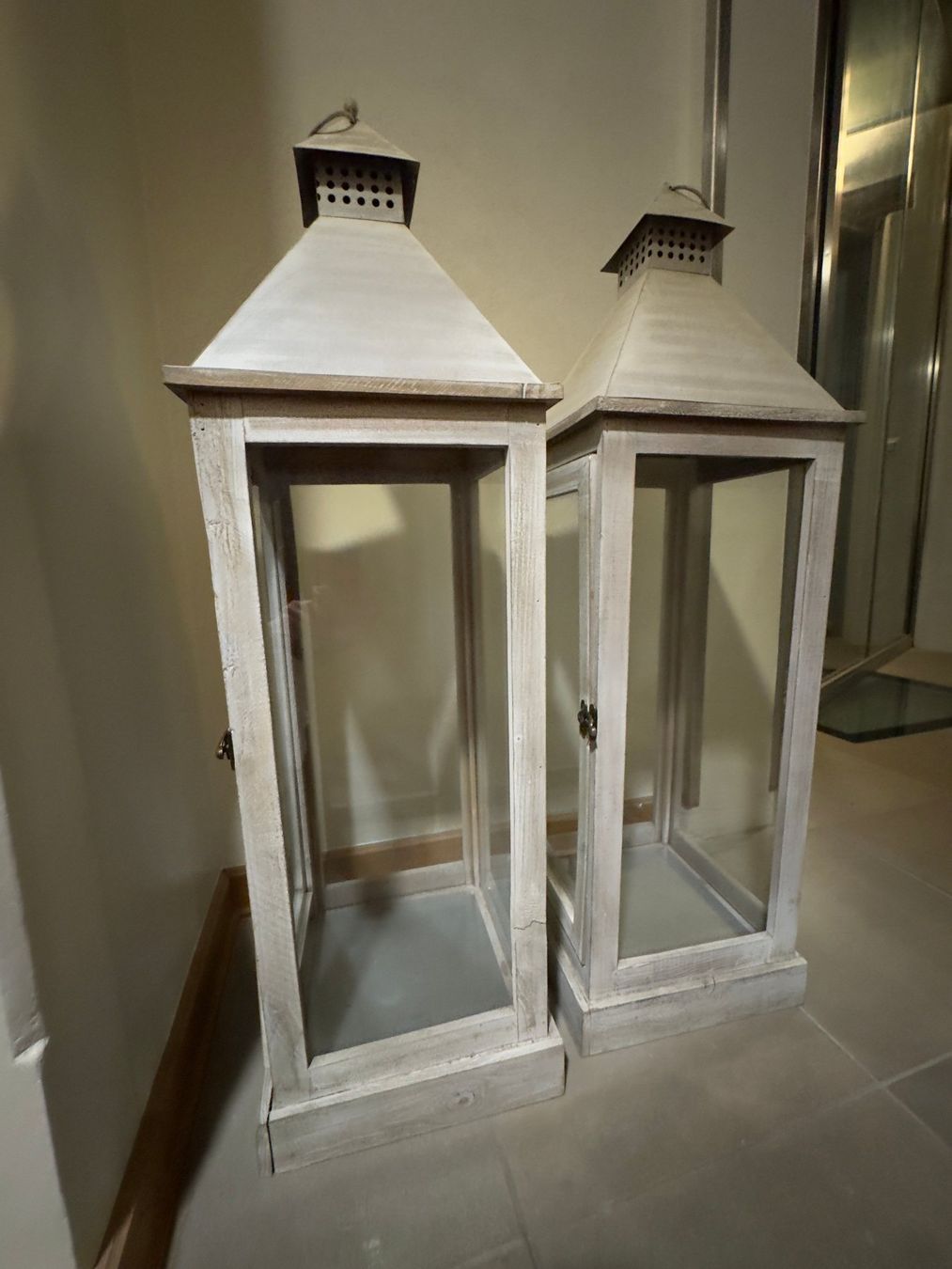grosse Laternen Shabby Chic - Image 3