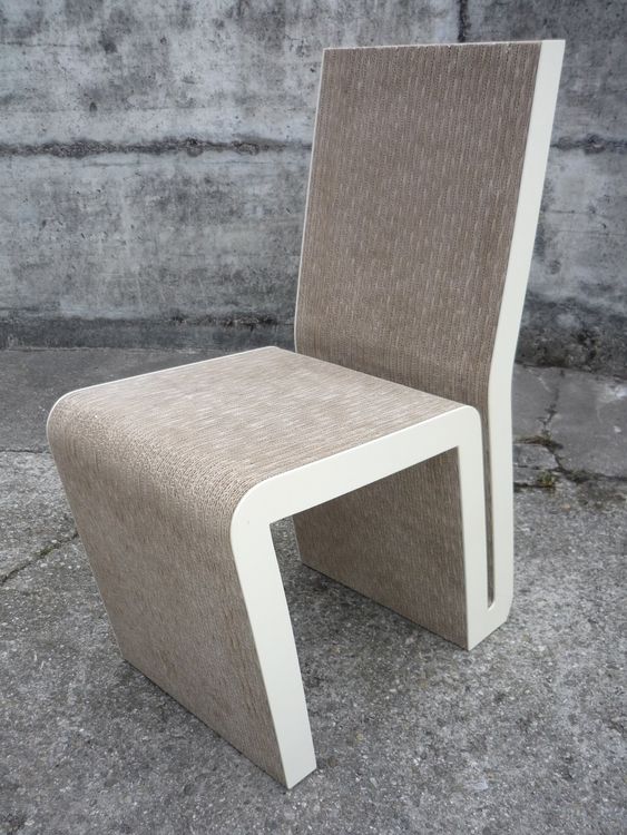 Sedia di Frank O. Gehry, Easy Edges, Vitra, poltrona sedia da pranzo