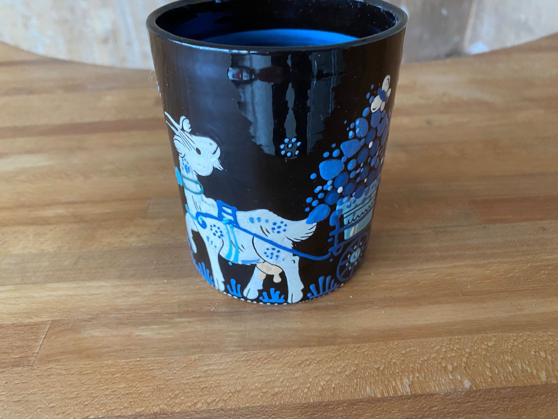 Tazza di ceramica dipinta a mano - Image 3