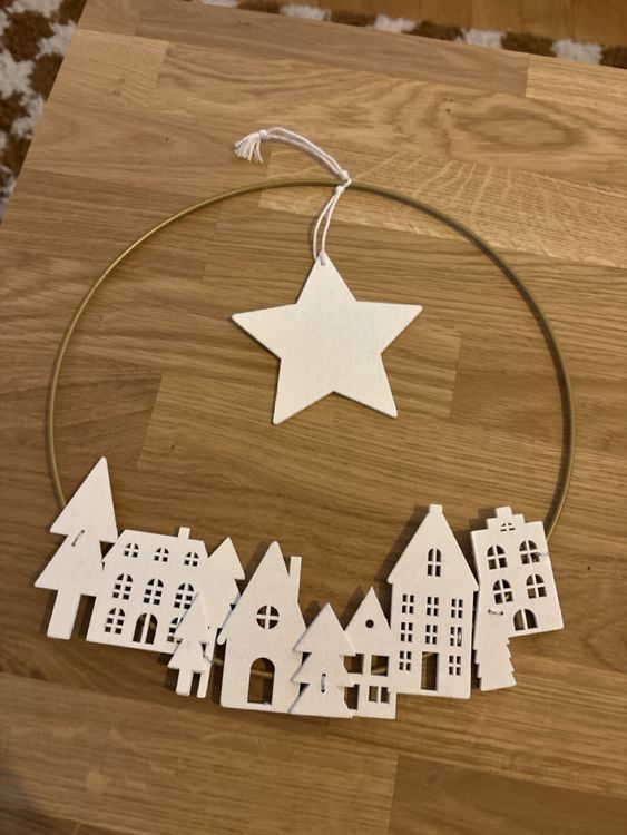 Corona dell'Avvento decorata, Natale si avvicina!