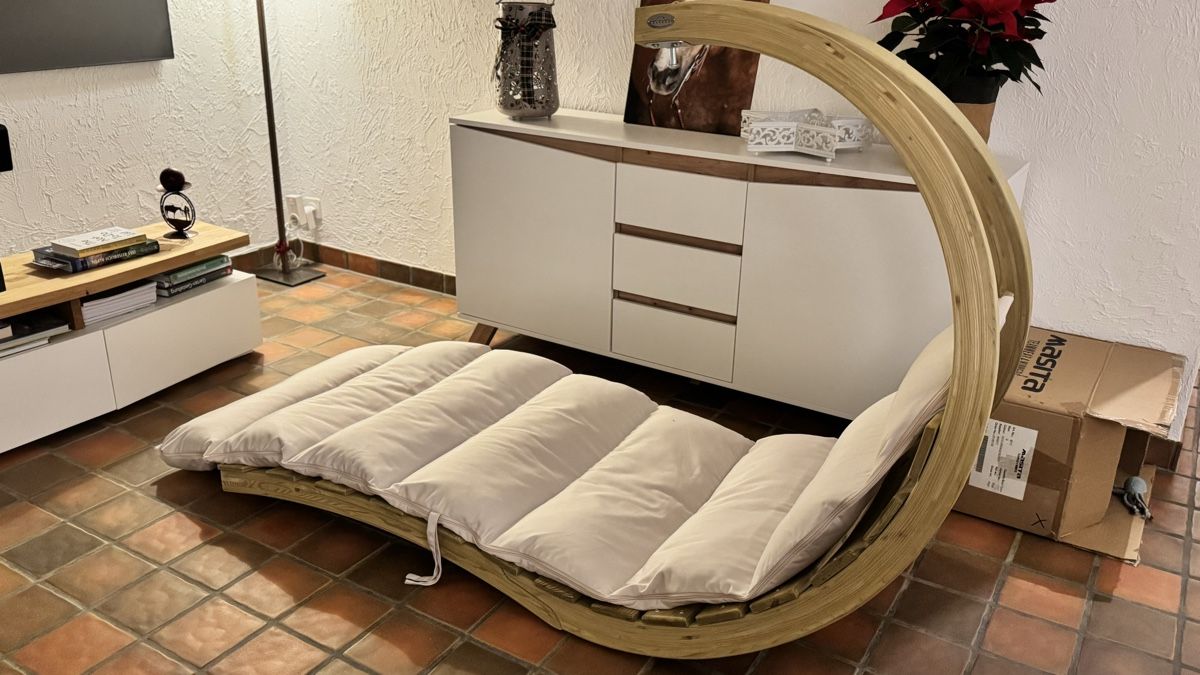 Hängeliege Amazonas Swing Lounger, ottimo stato, legno - Image 3