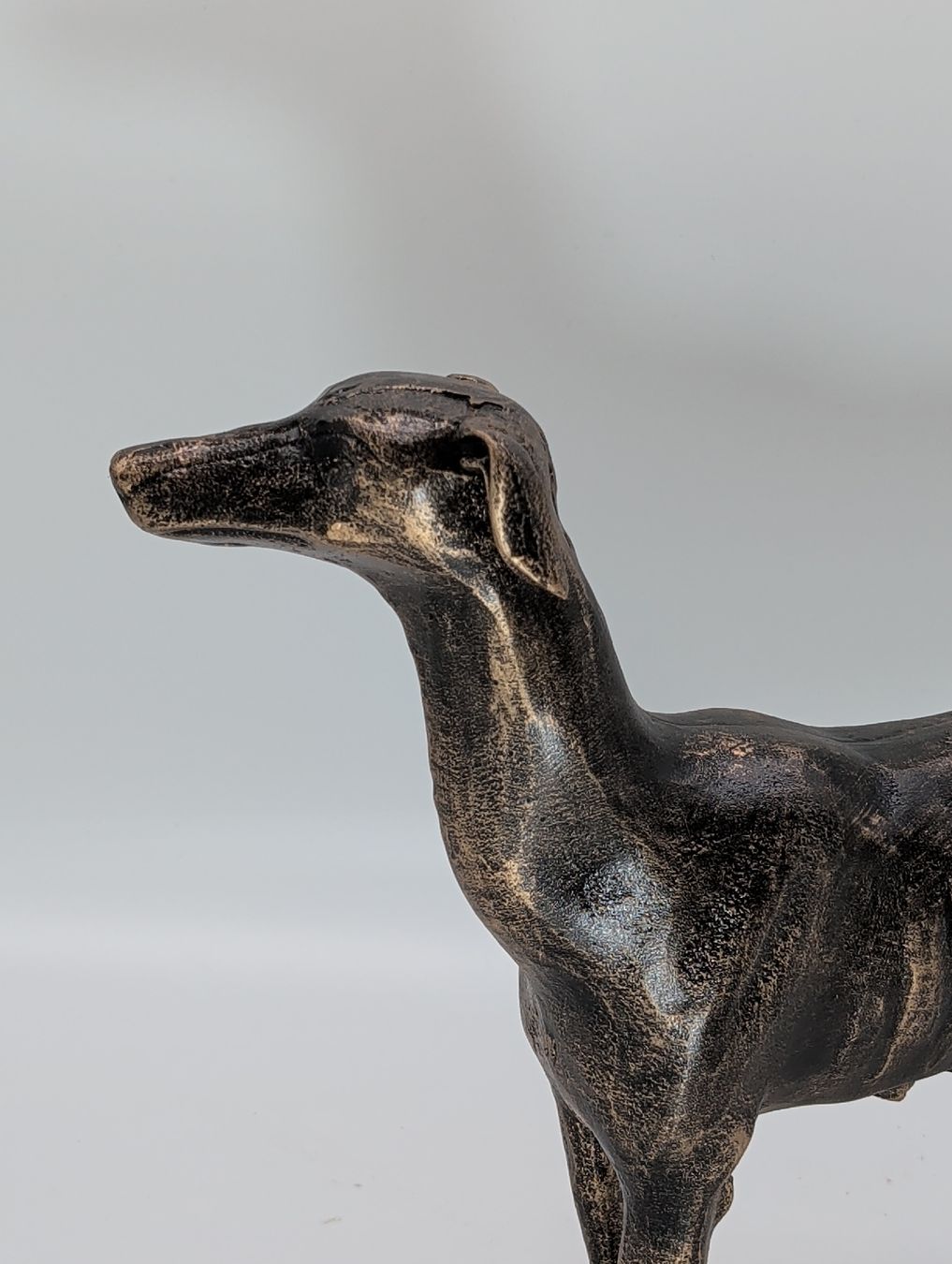 GUSSEISEN DECO WINDHUND FIGUR- VINTAGE LOOK PER LA VITA DOMESTICA - Image 3