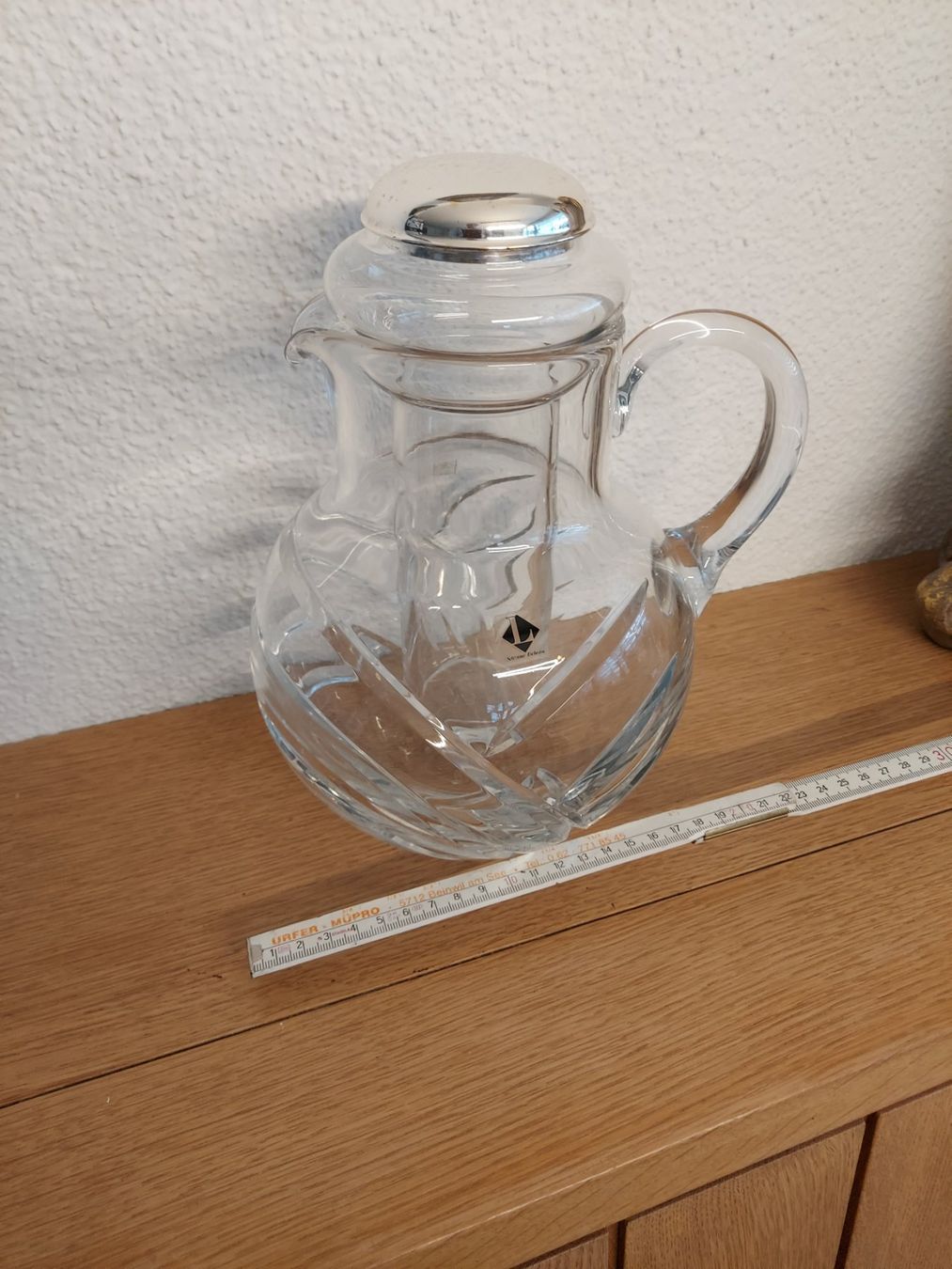 Cristallo con spazio interno per cubetti di ghiaccio, in due parti - Image 1