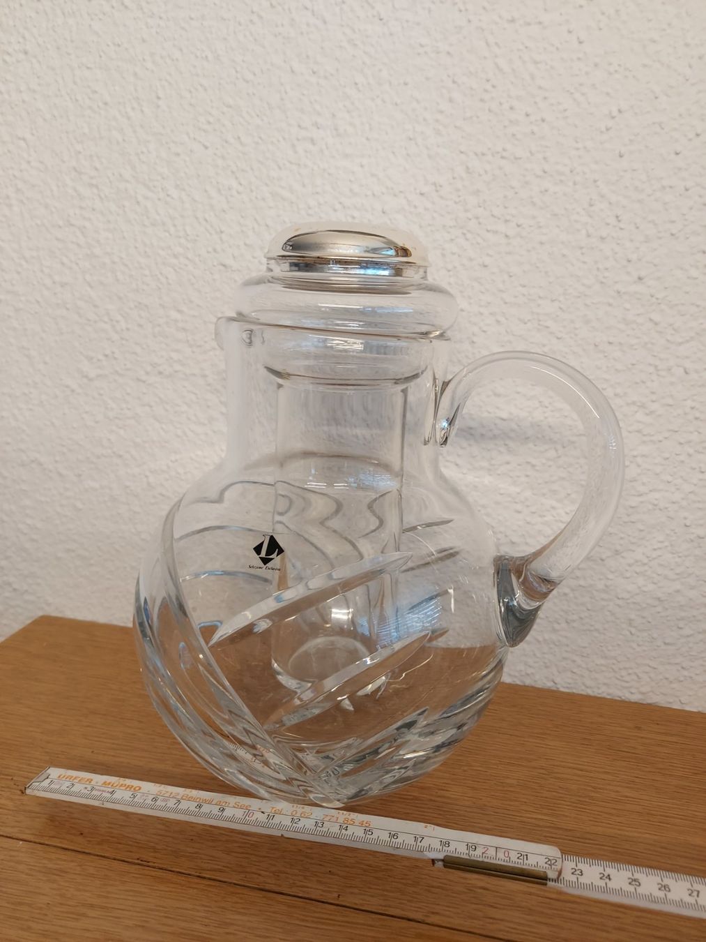 Cristallo con spazio interno per cubetti di ghiaccio, in due parti - Image 3