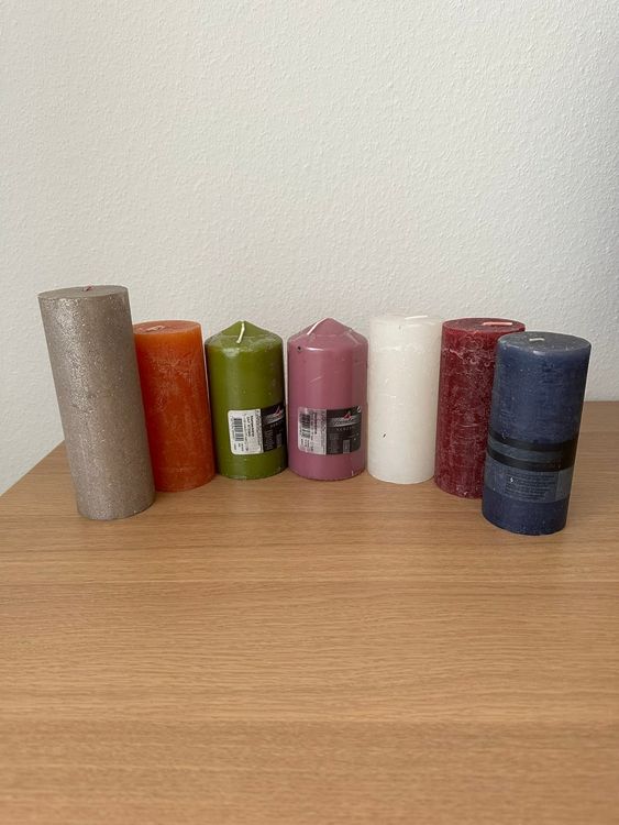 Decorazioni natalizie - Candele incl. portacandele
