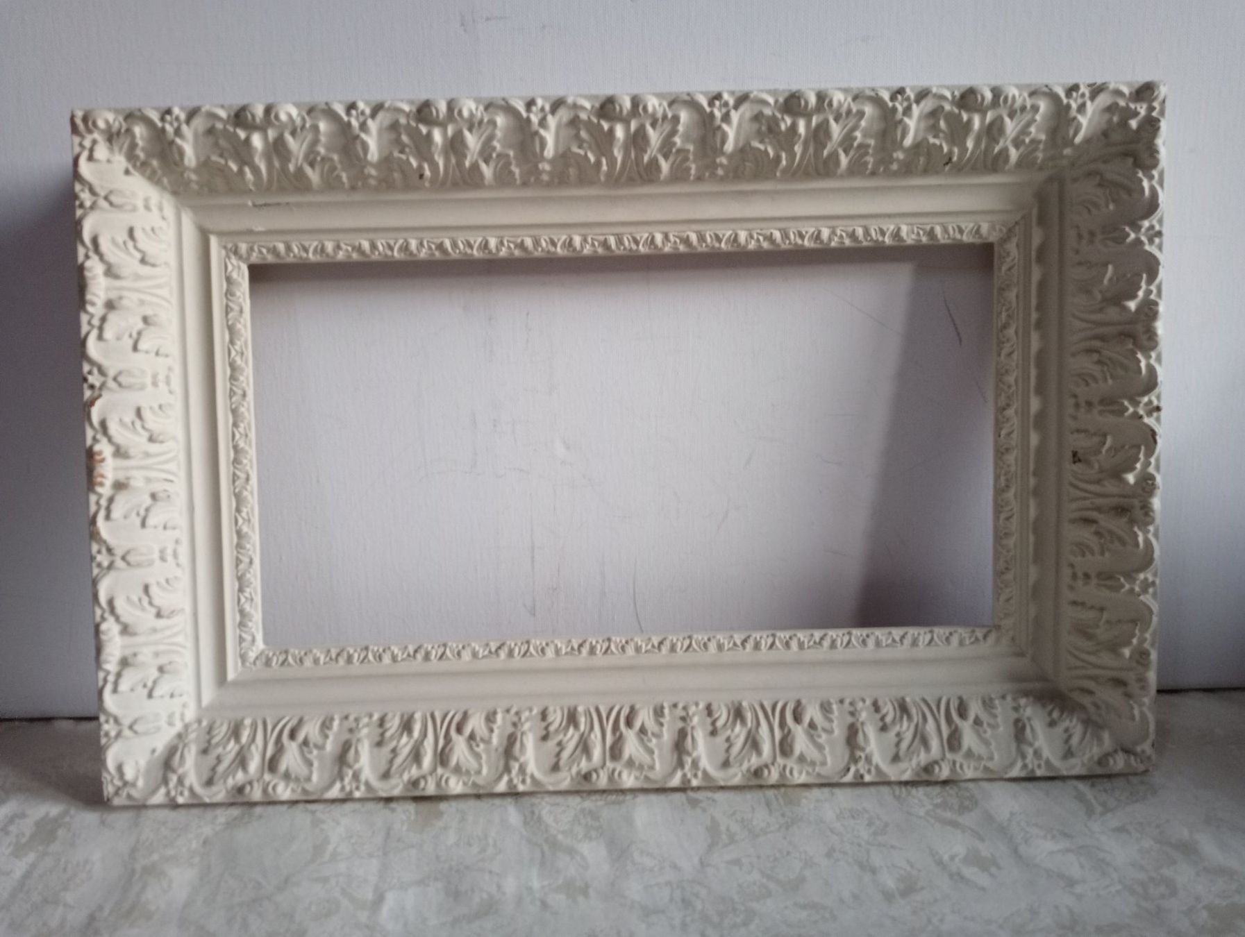 Quadro di foto decorato in stile antico in legno e stucco (?) ex. oro - Image 1