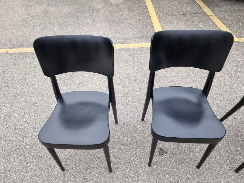 Horgen Glarus Sedie Nero 6 pz - Image 2