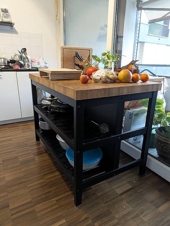 IKEA cucina isola VADHOLMA - legno massiccio, in ottimo stato - Image 1