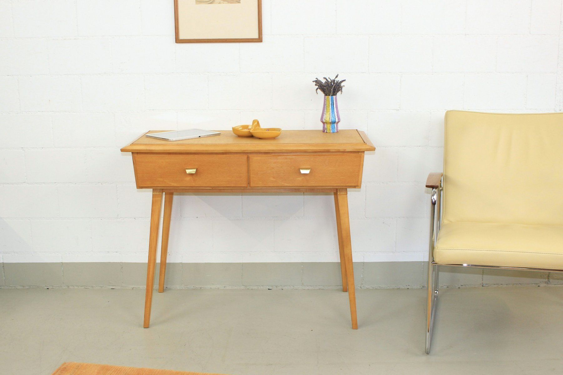 Vintage raro tavolo da console tavolino MID-CENTURY - Image 3