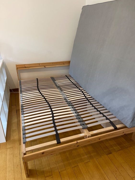 Letto 140x200 cm incluso con rete a doghe - Image 2