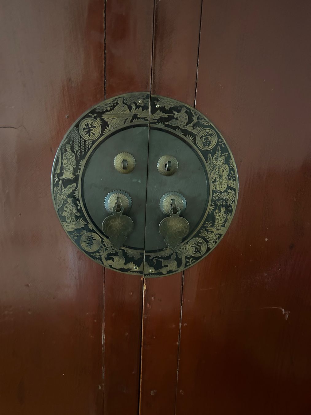 Originale armadio cinese a tempo di esecuzione vintage - Image 3
