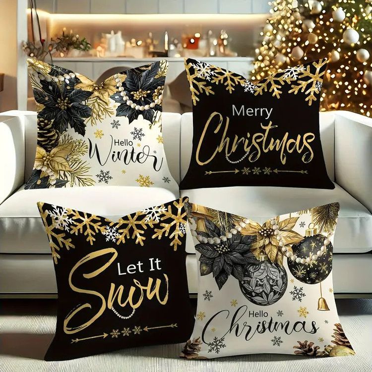 PREZZO SPECIALE PER UN SOLO PRODOTTO ‼️ Set di 4 copripiumini per Natale - Image 2