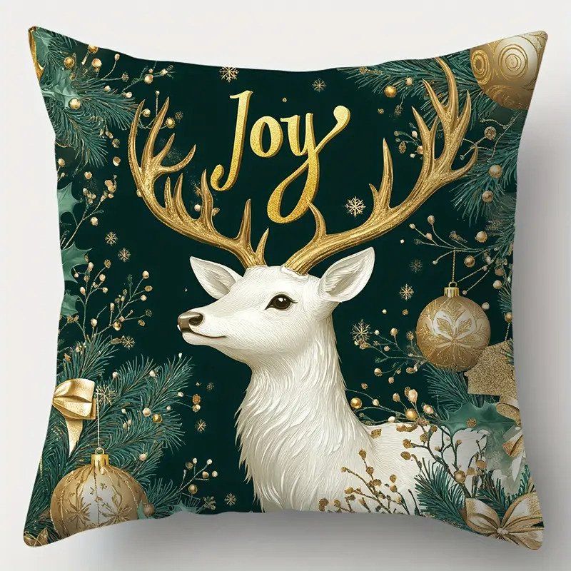 PREZZO SPECIALE‼️ Cuscino di copertina Natale Cervo - Image 1
