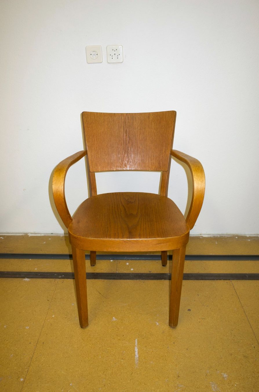 Poltrona con braccioli di Max Ernst Häfeli per Horgen Glarus (nr. 2) - Image 1