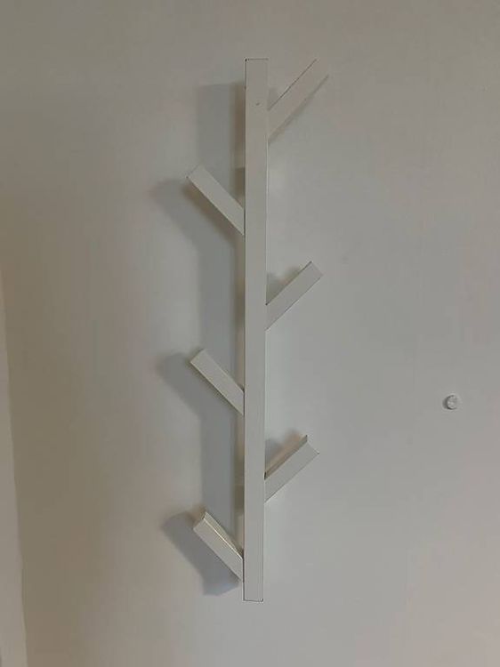 Vestiario / appendiabiti bianco