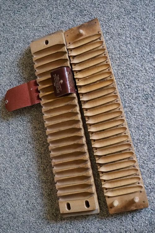 Antichissima stampante per sigari in legno - Image 2