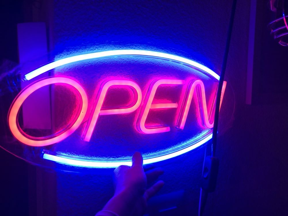 Lampada a parete LED Neon