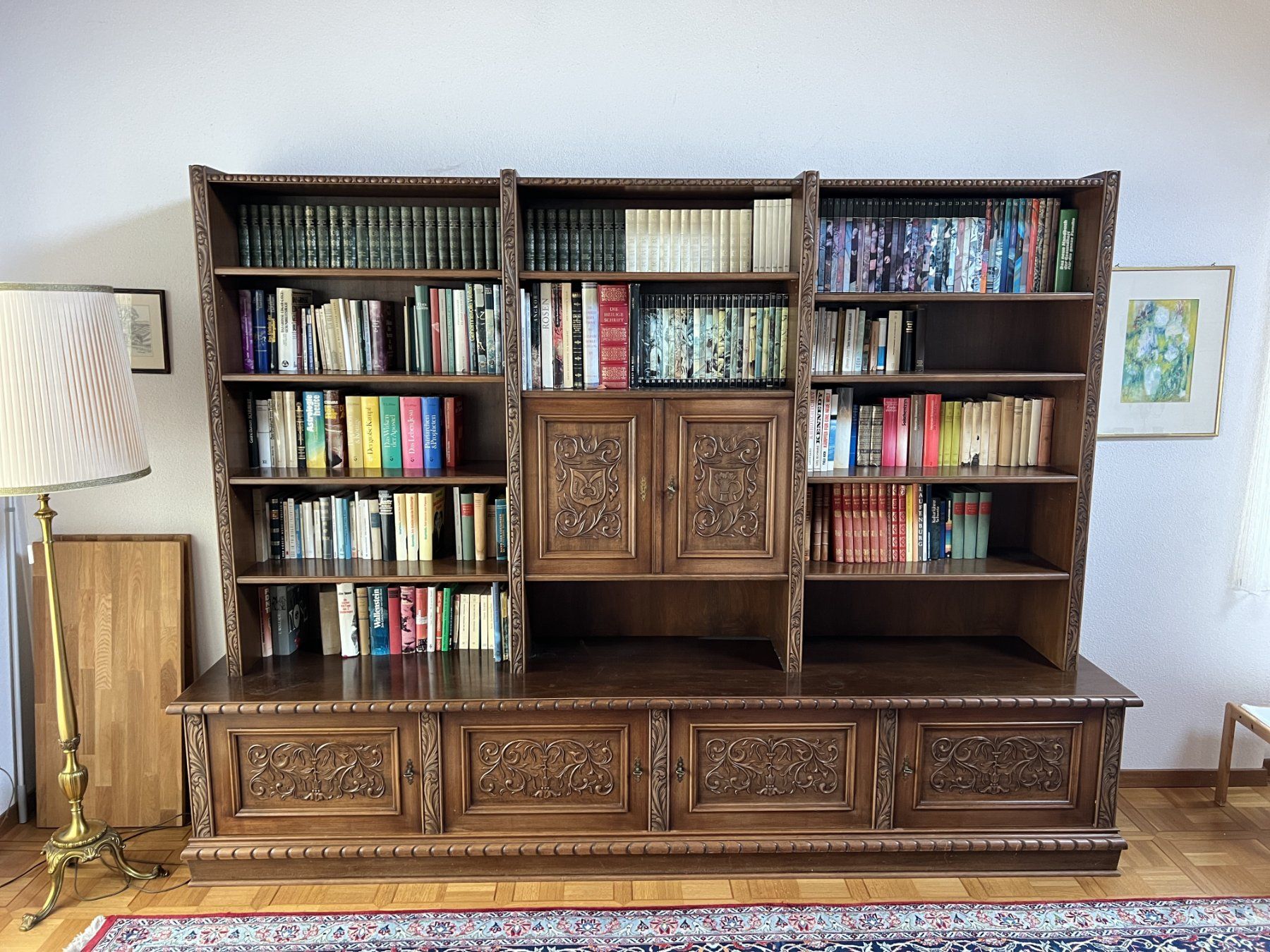 Libreria elegante, legno, ben conservata - Image 1