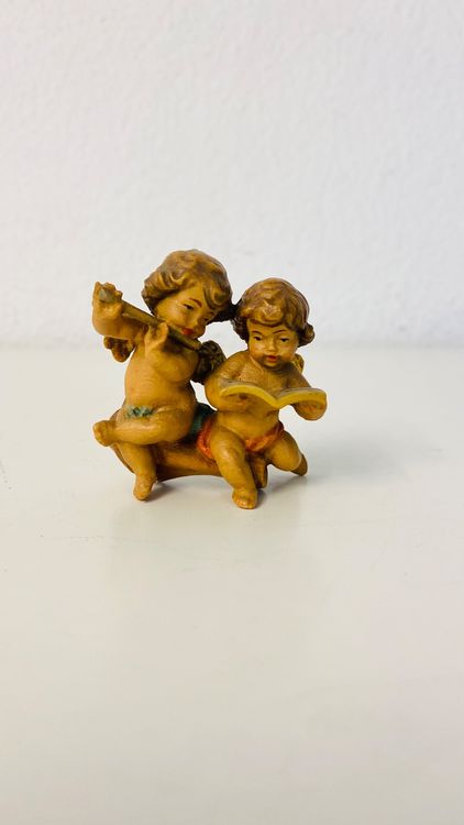 KOSTNER Krippenfigur – Engelspaar / Puttenpaar, ca. 5.5 cm - Image 2