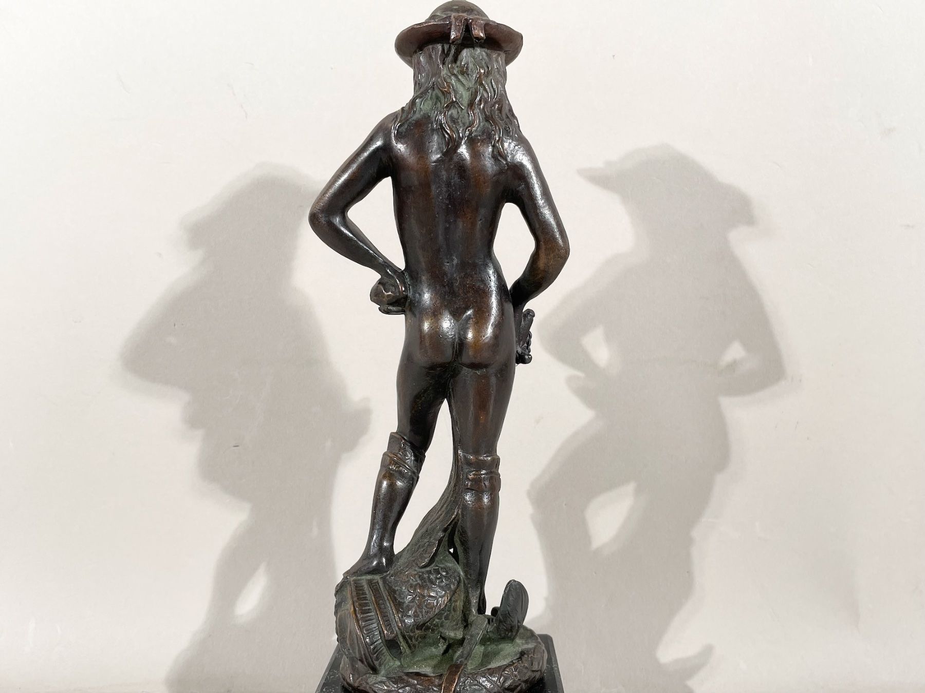 🟢 Bronzo David Scultura - Image 1