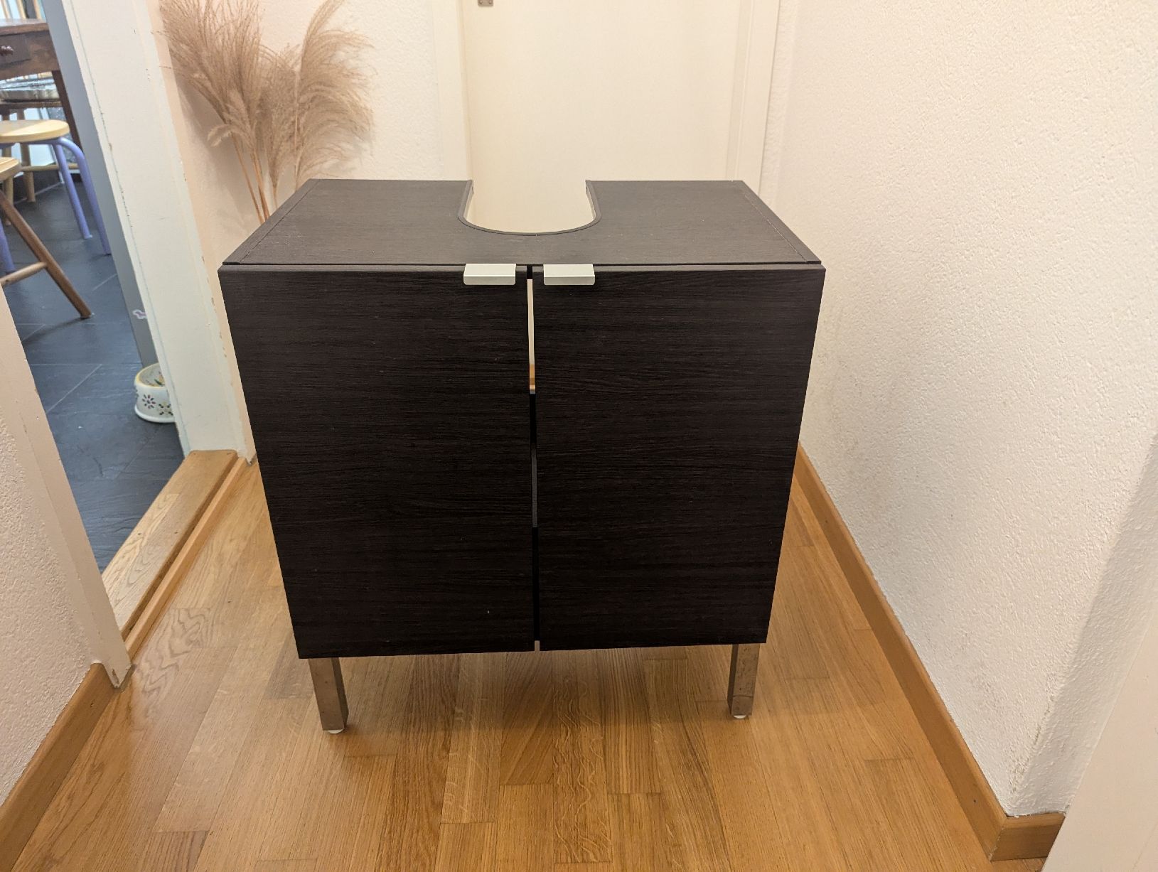 Lavabo lavabeau a scomparsa marrone - Image 1