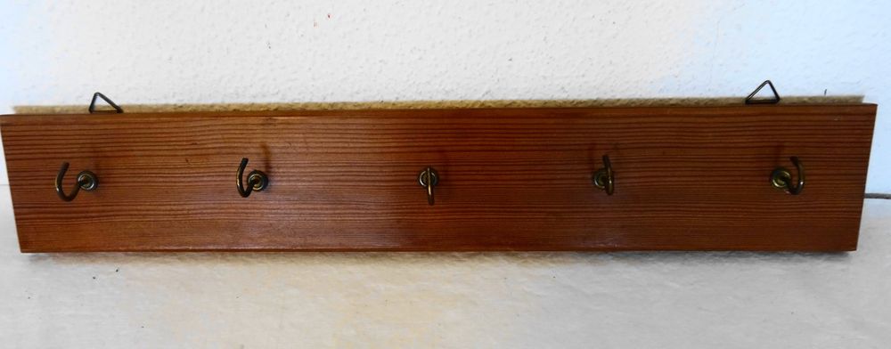 Armadio per vestiti in legno Armadio per vestiti con ganci per vestiti 5 pezzi Shabby Chic
