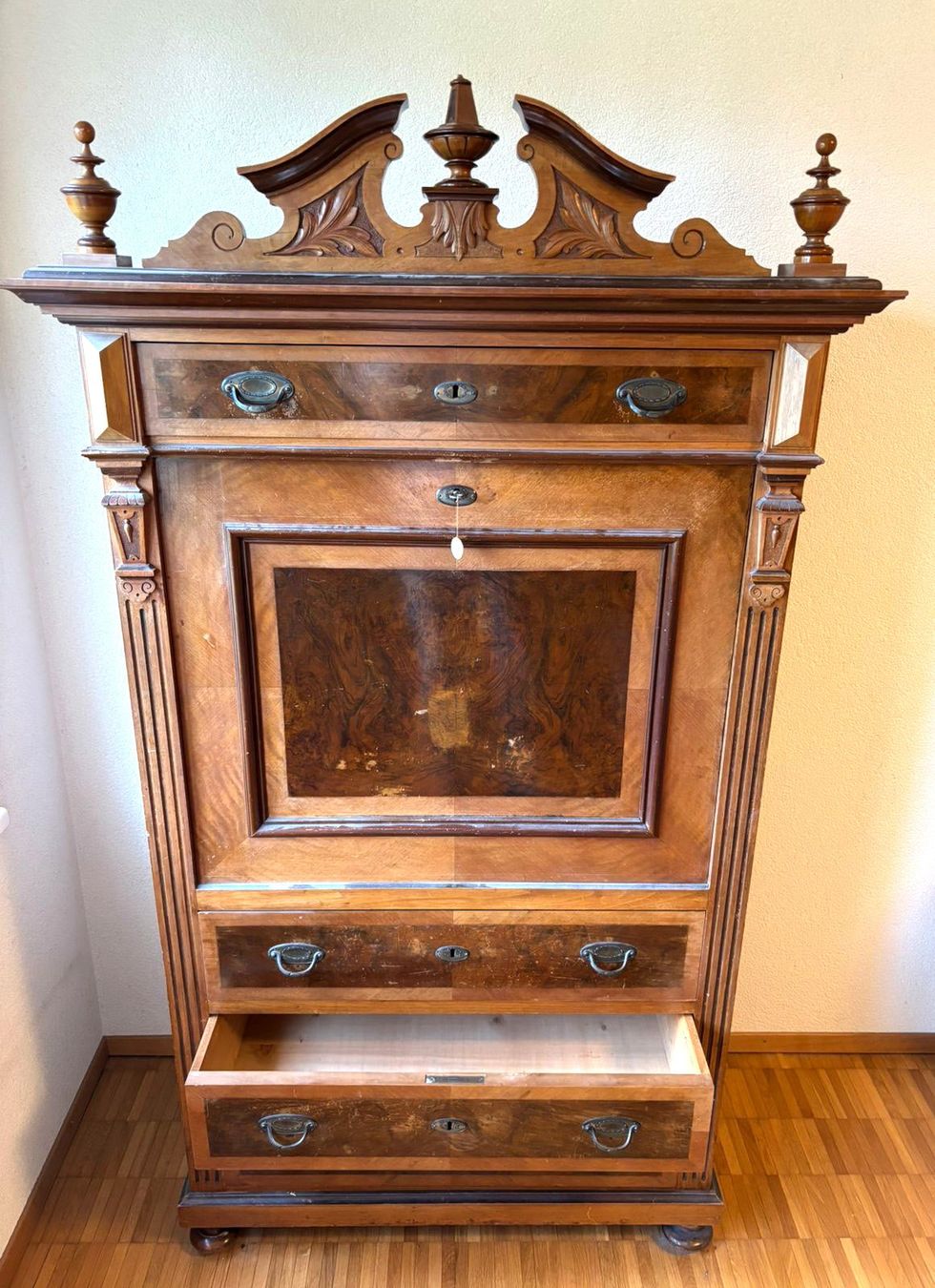 Segretario Biedermeier proveniente da un testamento - Image 3
