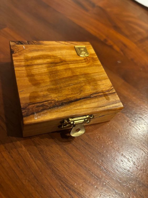 Cassa per gioielli Cassa in legno con chiusura in velluto Israele