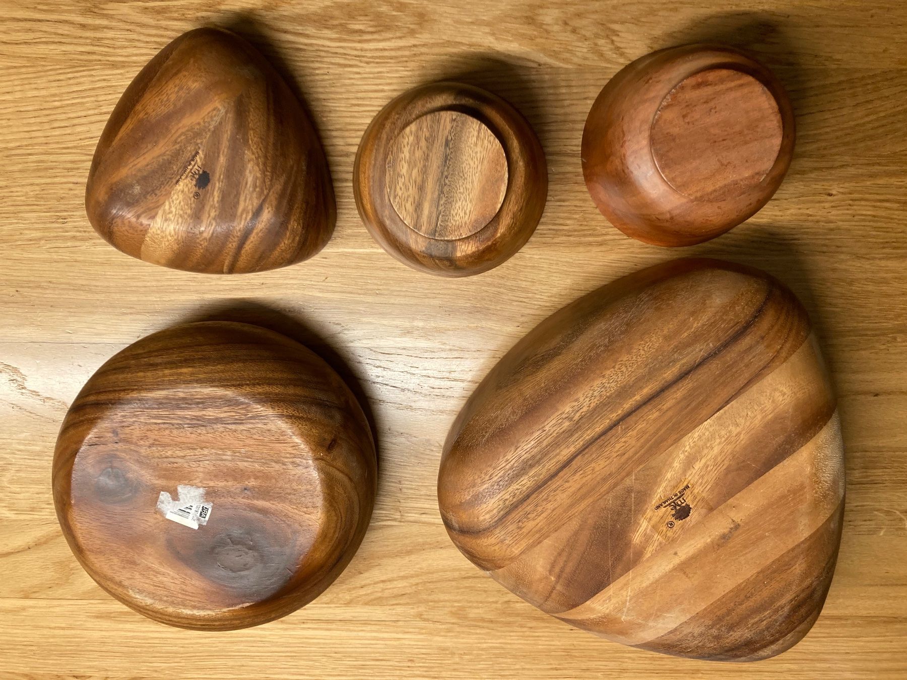 Set di ciotole in legno - Image 3