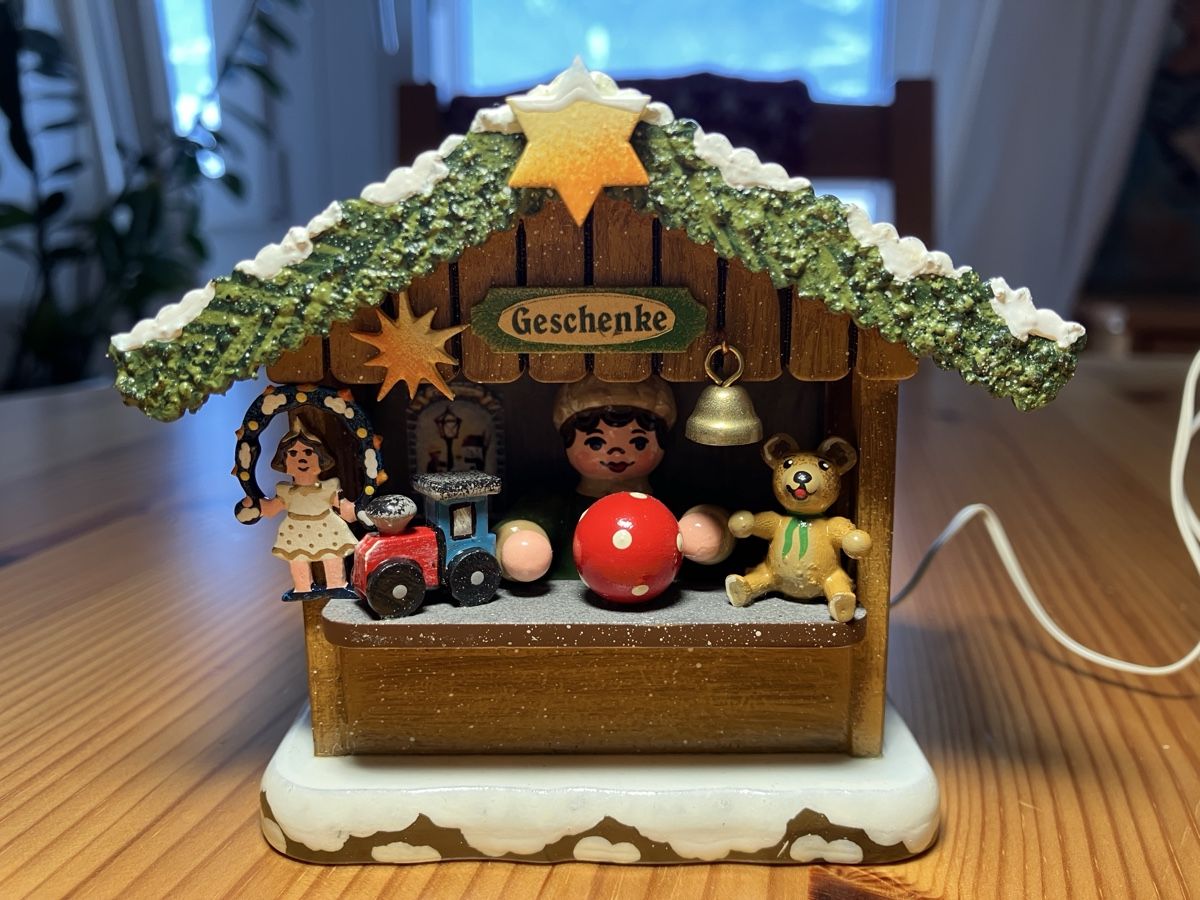 Hubrig Geschenkehäuschen, rarità, NUOVO - Image 1
