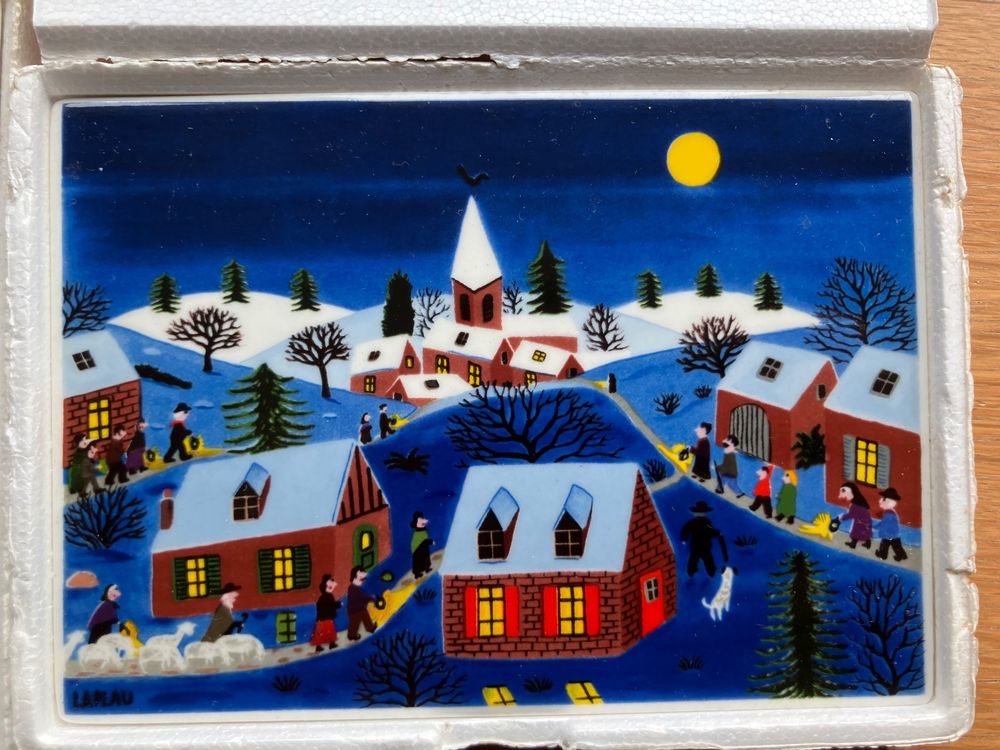 Villeroy &amp; Boch Vaso da stoviglie per Natale 1987 rarità - Image 2
