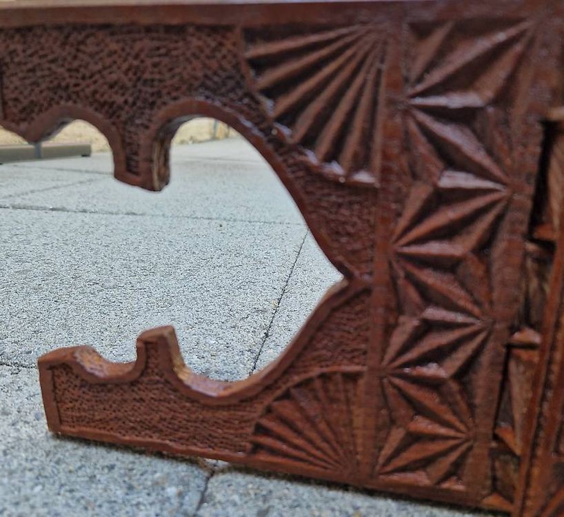 Tavolo da lettura in legno antico