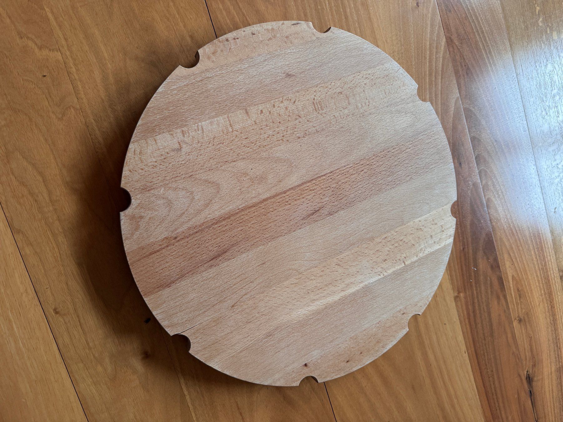 Ruota girevole in legno (2 pezzi) - Image 1